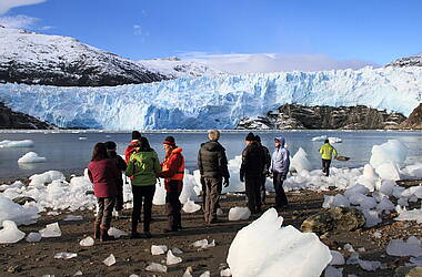 Exkursion zum Brookes-Gletscher Patagonien