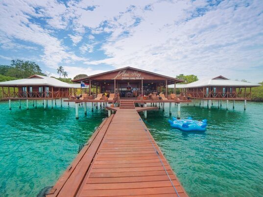 Aqui Hoy Cabañas im Archipel Bocas del Toro