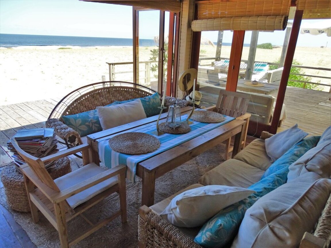 Veranda der Chez Silvia Suite Unterkunft