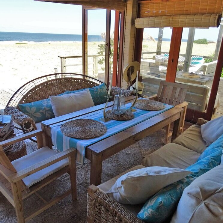 Veranda der Chez Silvia Suite Unterkunft