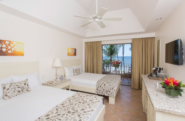 Zimmer mit Meerblick im Hotel Tamarindo Diria