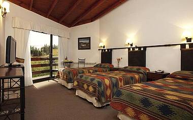 Dreibettzimmer im Hotel Sierra Nevada in Argentinien