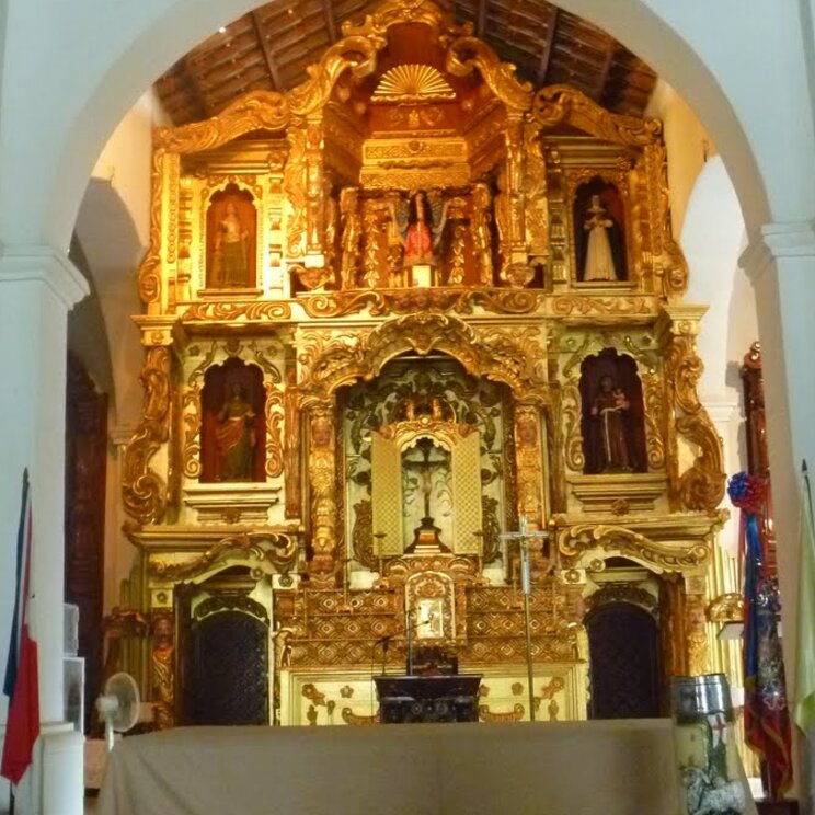 Goldener Altar de Oro in der Iglesia de San José, Panama