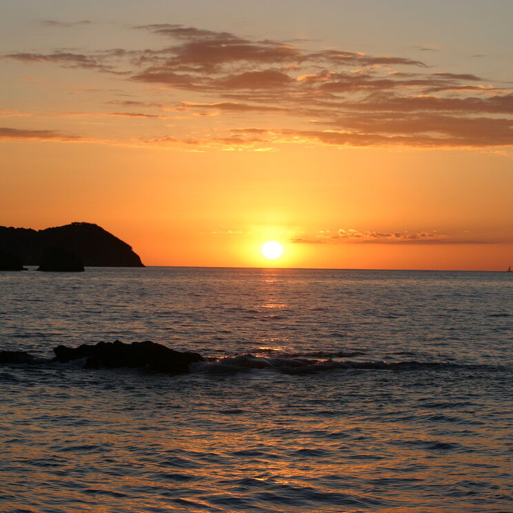 Sonnenuntergang im Manuel Antonio Nationalpark