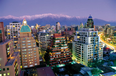 Wolkenkratzer von Santiago