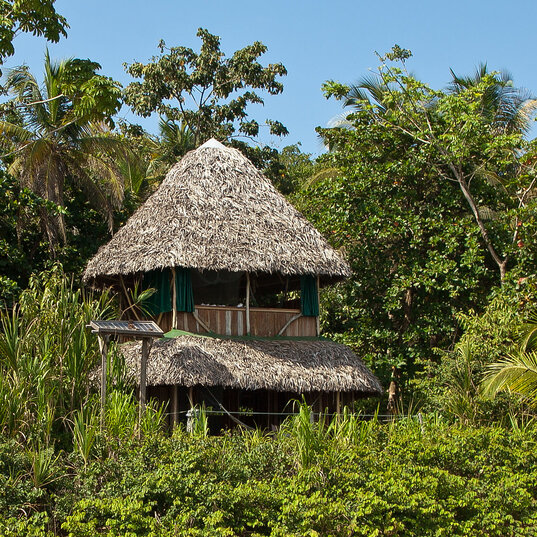 Bungalow direkt am Meer im Hotel Al Natural Resort, Bocas del Toro