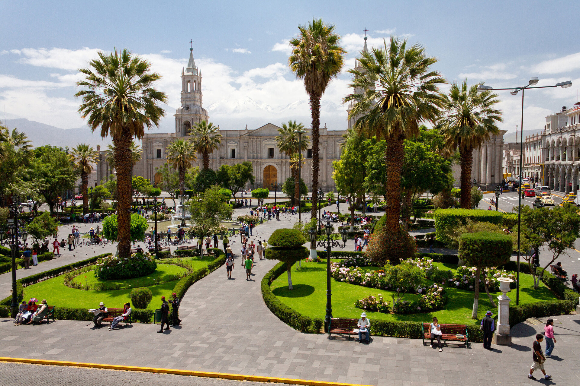 Altstadt mit Zentrum in Arequipa, Peru