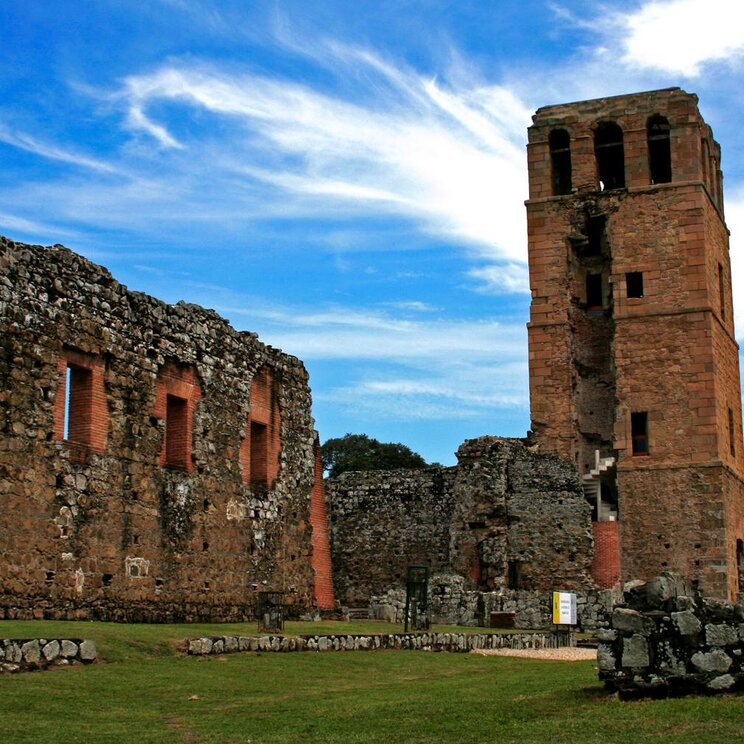 Panamá la Vieja, Ruinenstadt der ältesten spanischen Stadtgründung an der Pazifikküste