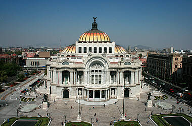 Monumentaler Palacio de Bellas Artes (Palast der Schönen Künste)