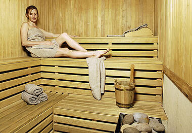 Sauna im Hotel Kosten Aike