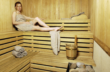 Sauna im Hotel Kosten Aike