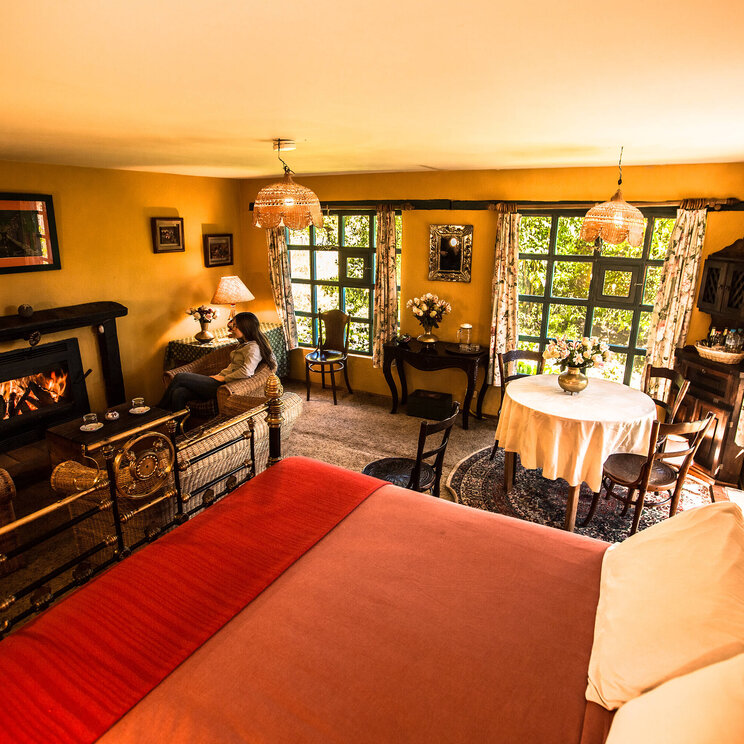 Eine Suite im Hotel Hacienda El Porvenir