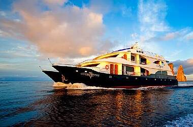 Ansicht der Ocean Spray Galapagos Luxury Cruise, Ecuador