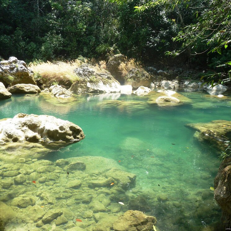 Blue Creek in Belize