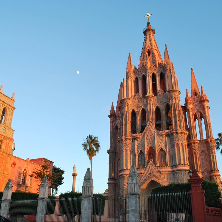 Kathedrale Parroquia de San Miguel Arcángel in San Miguel de Allende, Guanajuato