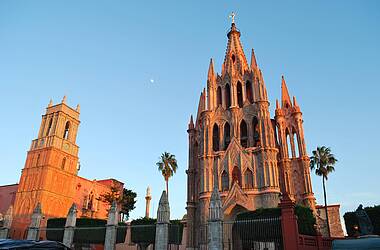 Kathedrale Parroquia de San Miguel Arcángel in San Miguel de Allende, Guanajuato
