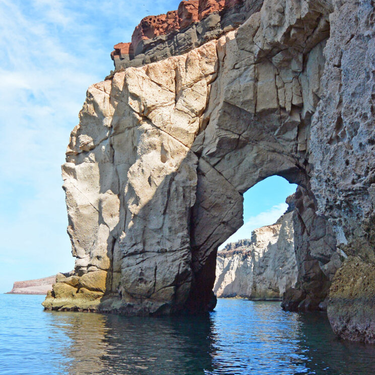 Felsformation auf der Isla Espíritu Santo