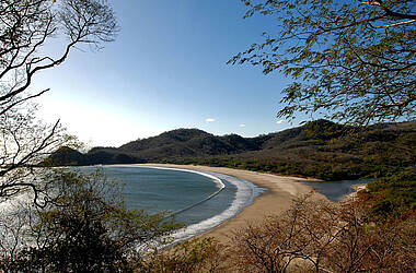 Einsame Bucht des Playa Ooatal an der Hacienda & Ecolodge Morgan's Rock, Nicaragua