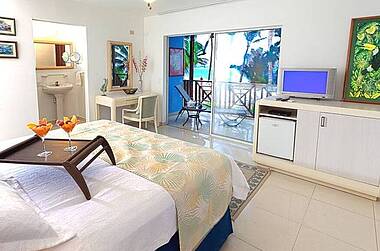 Zimmer mit Meerblick im Hotel Cocoplum Beach, San Andrés