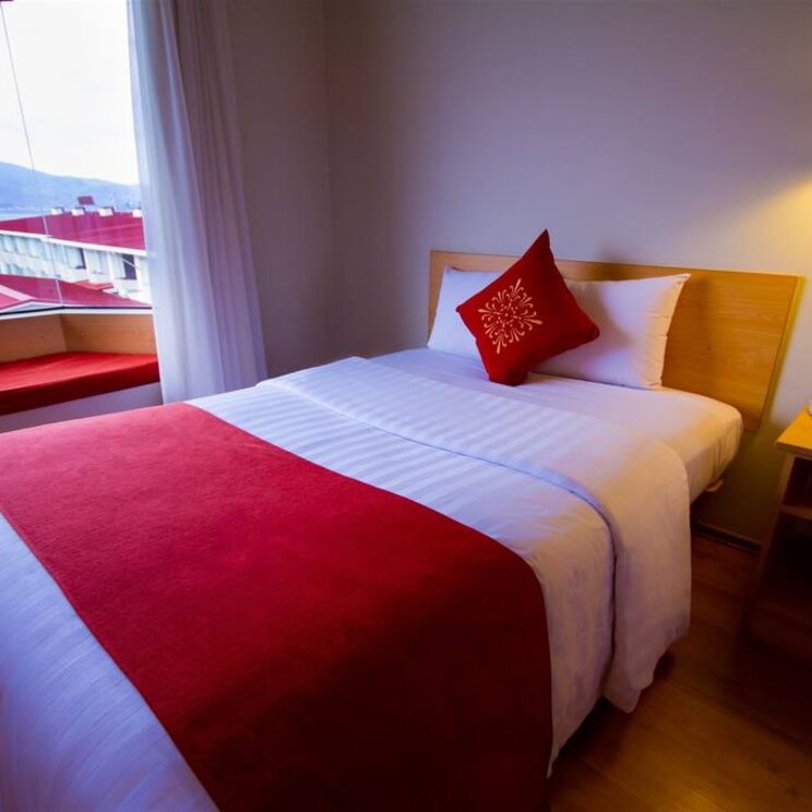 Zimmer im Hotel Eco Inn Puno am Titicacasee
