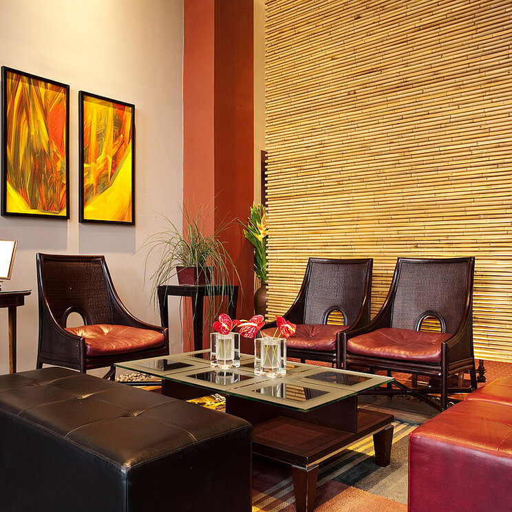 Sitzgelenheiten im Hotel Grano de Oro in San José, Costa Rica