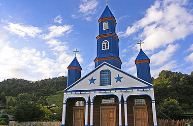 Kirche auf der Insel Chiloe