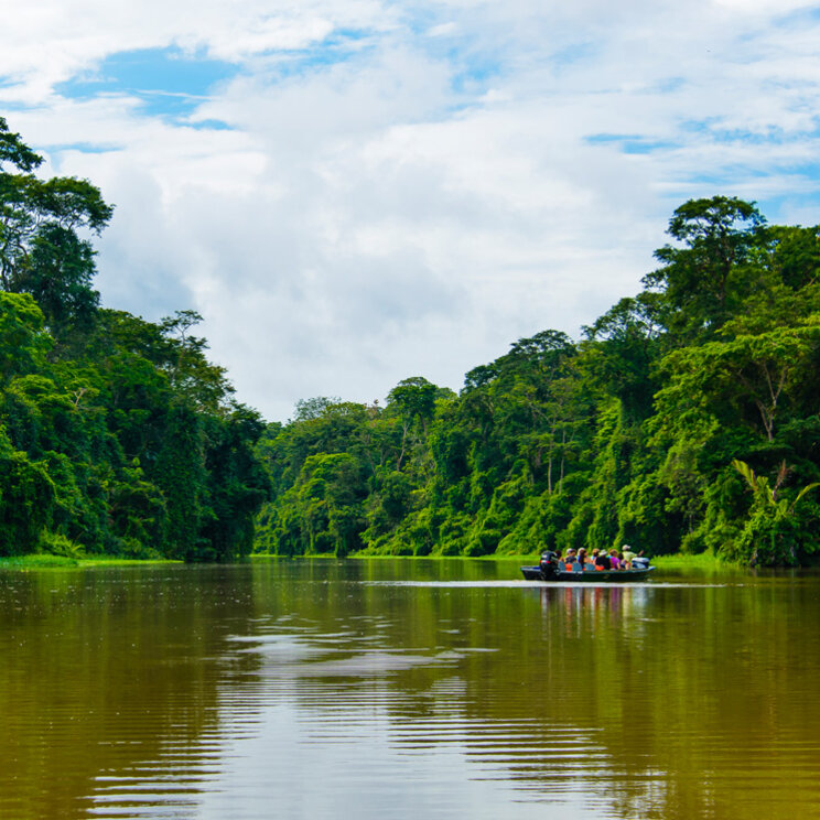 Bootsausflug im Tortuguero Nationalpark in Costa Rica