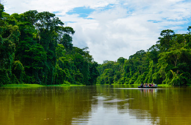 Bootsausflug im Tortuguero Nationalpark in Costa Rica