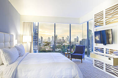 Suite mit Panorama-Blick im Boutique Hotel Grace Panama, Panama City