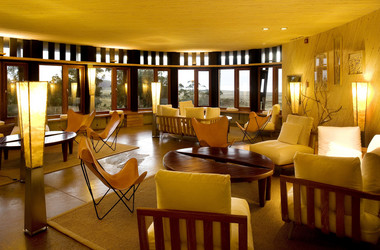 Lounge im Hotel Explora Rapa Nui