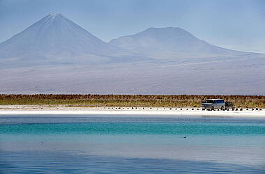 Landschaft in der Atacamawüste