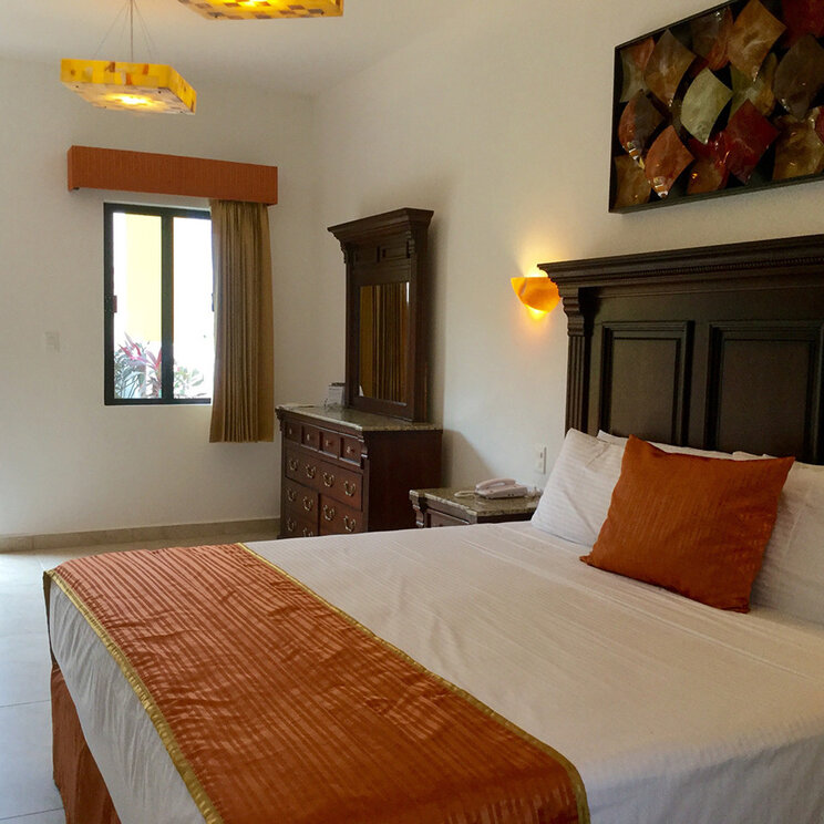 Zimmeransicht im Hotel Las Golondrinas, Playa del Carmen