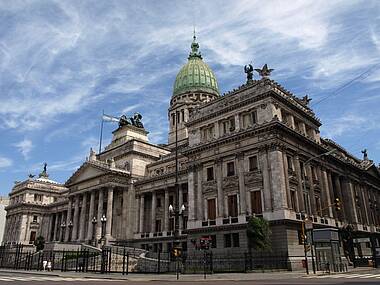 Kongressgebäude in Buenos Aires
