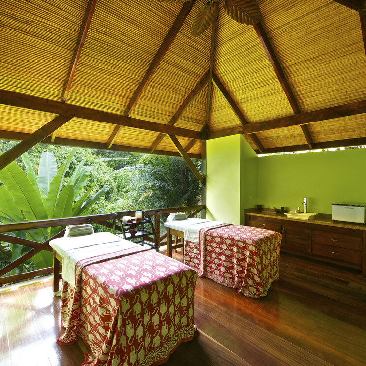 Spabereich im Nayara Hotel Spa Gardens in La Fortuna, Costa Rica
