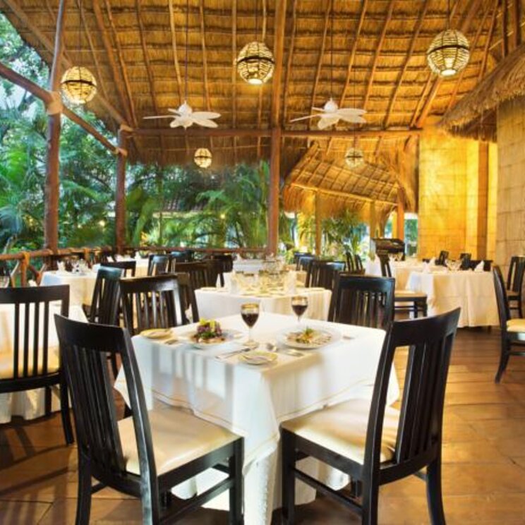 Dinnieren im Hotel Viva Wyndham Azteca Playa del Carmen