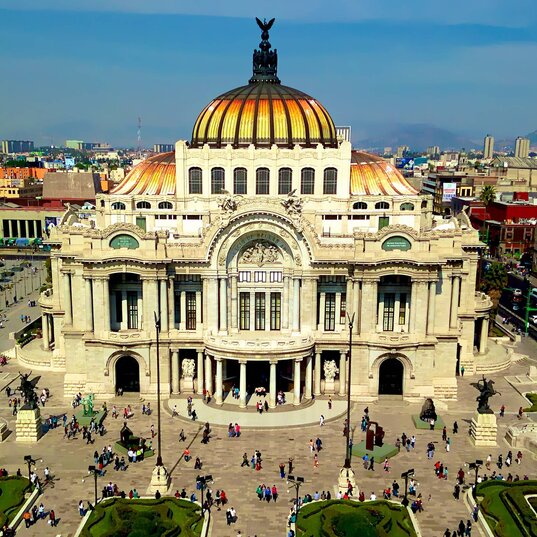 Bellas Artes - Palast der schönen Künste in Mexiko-Stadt