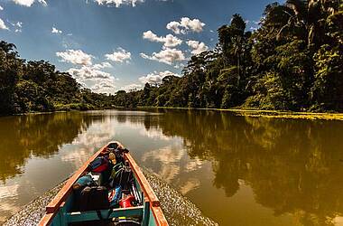 Bootsfahrt im Amazonas