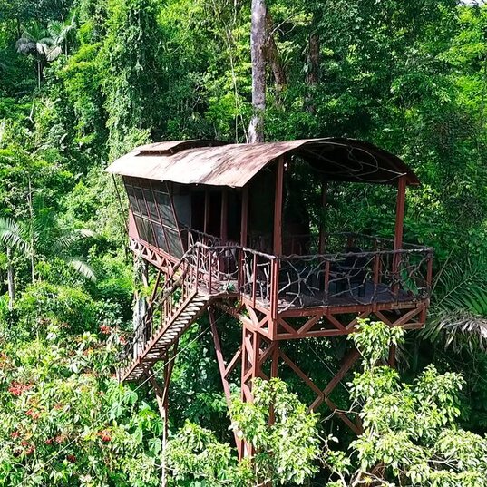 Übernachtung im Maquenque Baumhaus auf der Rundreise Costa Rica und Panama von Gateway Lateinamerika