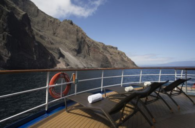 An Bord der La Pinta 2 Yacht und Kreuzfahrtschiff, Galápagos Cruise