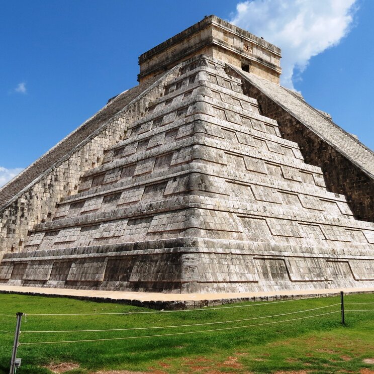 Kukulcán Pyramide in Mexiko Chichen Itza