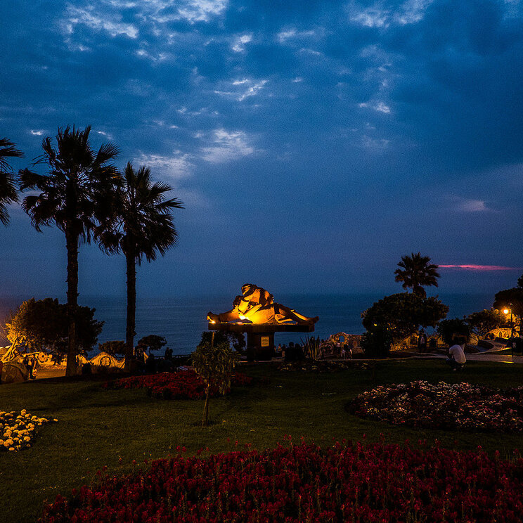 Park der Liebe Parque del Armor in Lima, Peru
