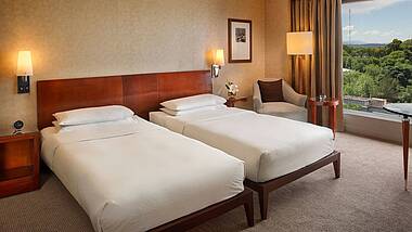 Zimmer mit Einzelbetten im Park Hyatt Mendoza Hotel, Casino & Spa, Mendoza