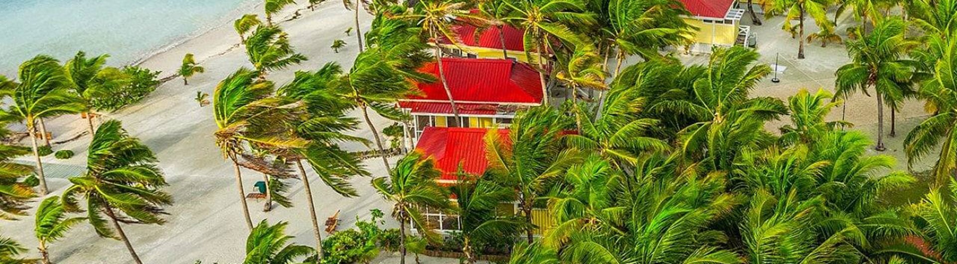 Turneffe Island Resort von oben
