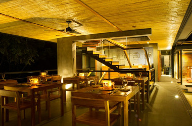 Restaurant im Luxushotel Kura Design Villas