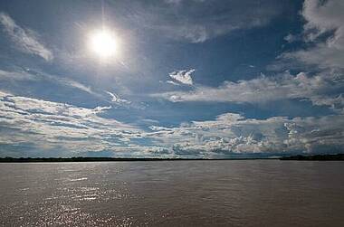 Der Amazonas bei Iquitos in Peru