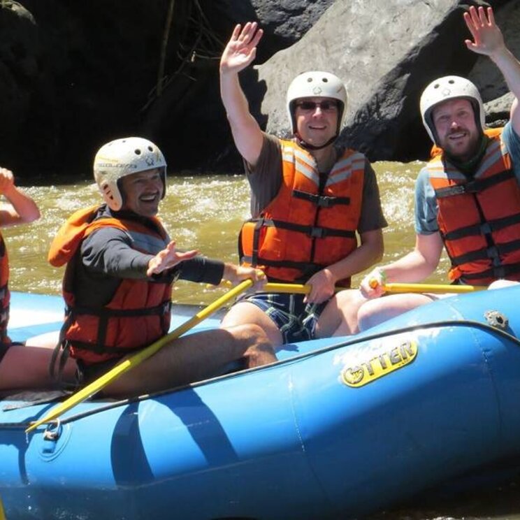 Rafting & Outdoorsport am Cascada de Juan Curi in San Gil