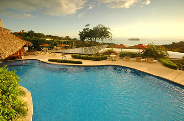 Pool im Si Como No Resort in Costa Rica