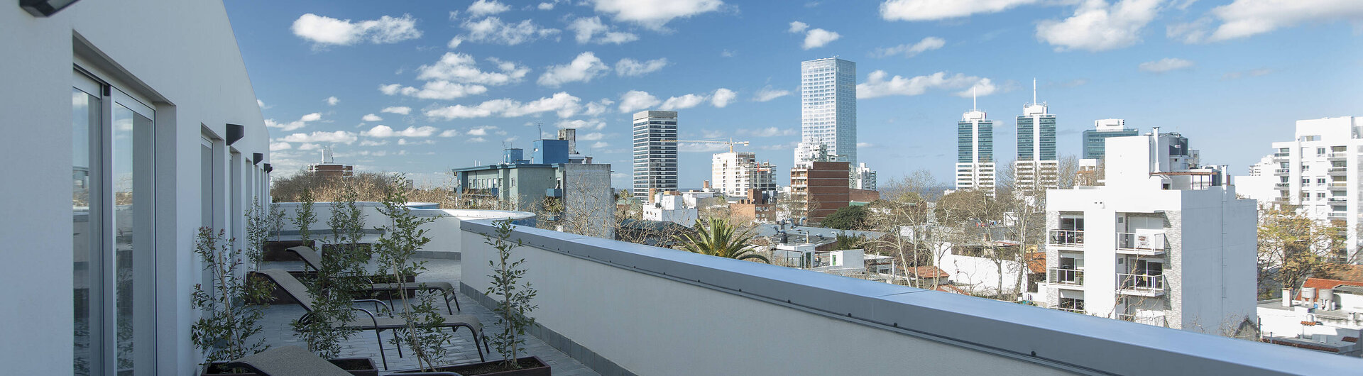 Terrasse des Hotels Regency Way in Uruguay