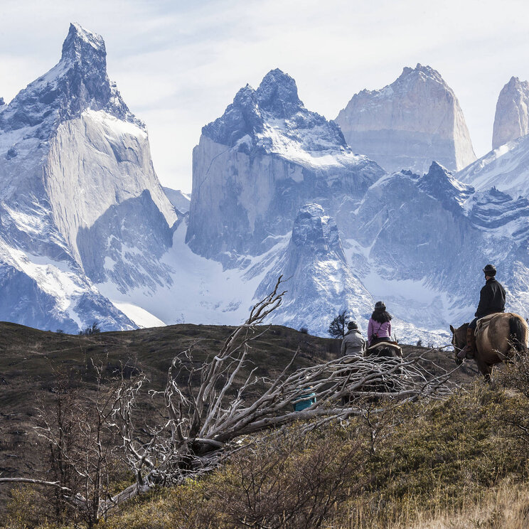 Reitausflug im Nationalpark Torres del Paine