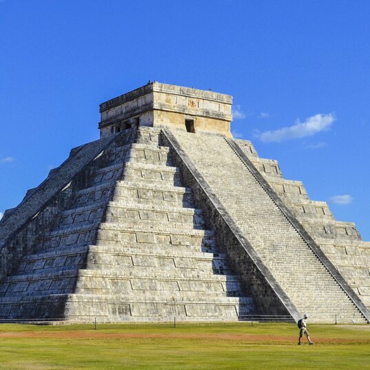 Kukulkan-Pyramide in Chichen Itza - Mexiko